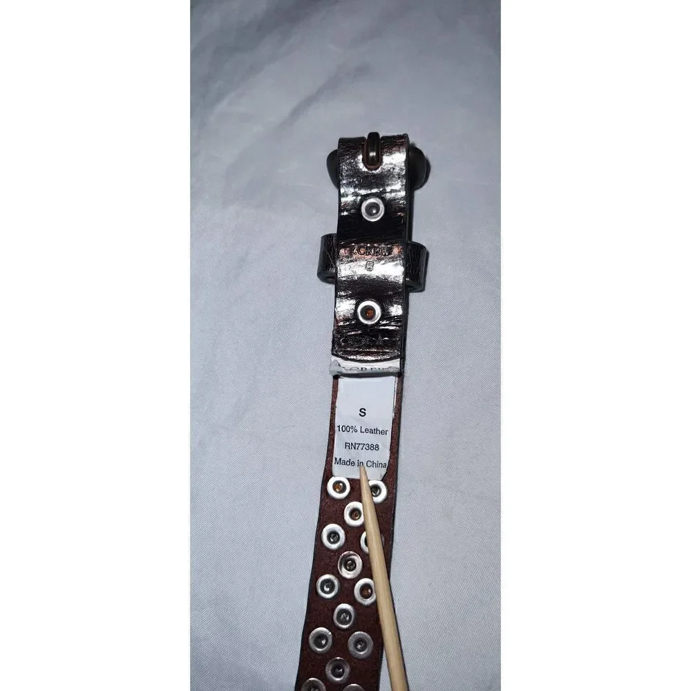 J Crew multi colored metal belt. Size Small. See description for details.